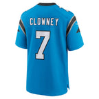 Jadeveon Clowney Carolina Panthers Nike  Alternate Game Jersey -  Blue/Black