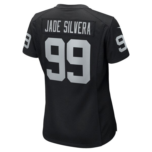 Nesta Jade Silvera Las Vegas Raiders Nike Women's Team Game Jersey -  Black