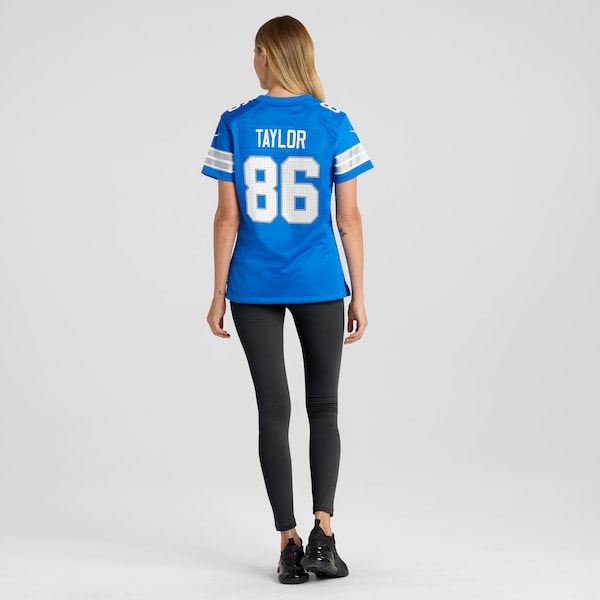 Malik Taylor Detroit Lions Nike Women's Team Game Jersey -  Blue
