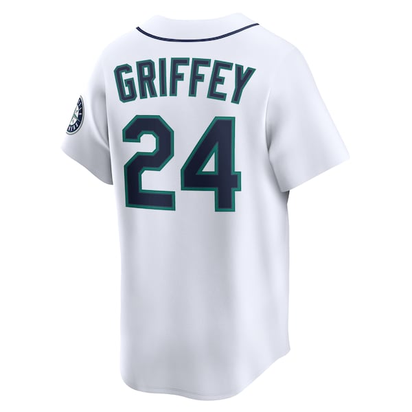 Ken Griffey Jr. Seattle Mariners Nike Throwback Cooperstown Collection Limited Jersey - White