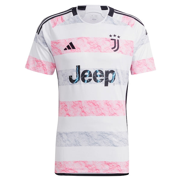 Federico Chiesa Juventus adidas 2023/24 Away Replica Jersey - White/Black/Gray