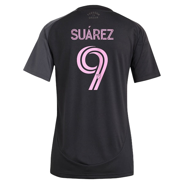 Luis Suárez Inter Miami CF adidas Women's 2025 The Fortitude Kit Replica Player Jersey - Black