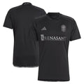 Nashville SC adidas 2024 Man In Black Kit Replica Jersey - Black
