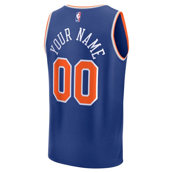 New York Knicks   Custom Fast Break Jersey - Blue - Icon Edition