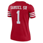 Deebo Samuel Sr San Francisco 49ers Nike Women's Legend Jersey -  Scarlet