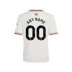 Arsenal adidas 2025/26 Third Replica Custom Jersey - White/Red/Blue