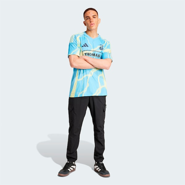 Philadelphia Union adidas 2025 The Voltage Kit Replica Jersey - Blue