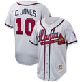 Chipper Jones Atlanta Braves Cooperstown Collection Authentic Jersey - Gray