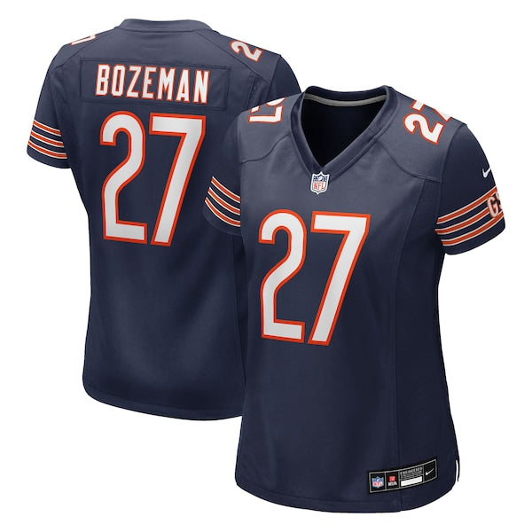 Swayze Bozeman Chicago Bears Nike Women's Team Game Jersey -  Navy