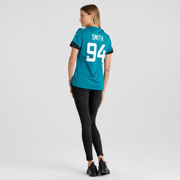 Maason Smith Jacksonville Jaguars Nike Women's  Game Jersey -  Teal