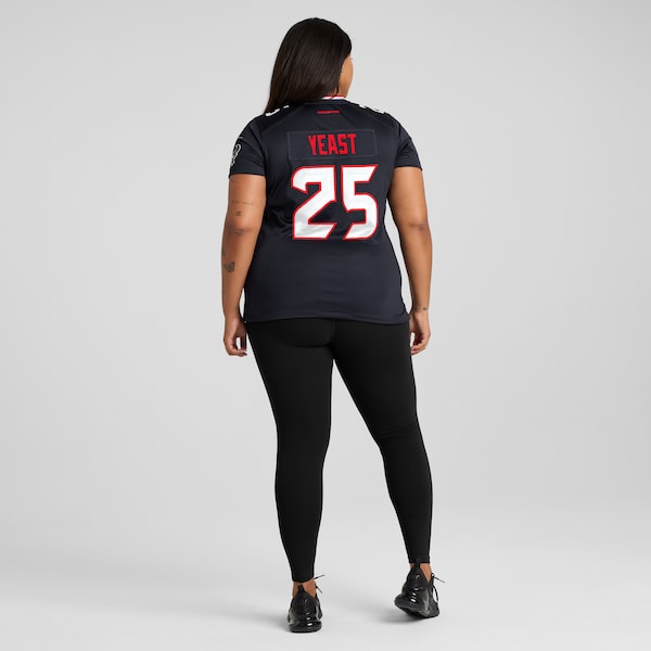 Russ Yeast Houston Texans Nike Women's Team Game Jersey -  Navy