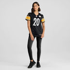 Kaleb Johnson Pittsburgh Steelers Nike Women's Team Game Jersey -  Black