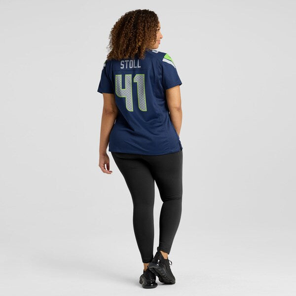 Chris Stoll Seattle Seahawks Nike Women's Team Game Jersey -  College Navy/Navy