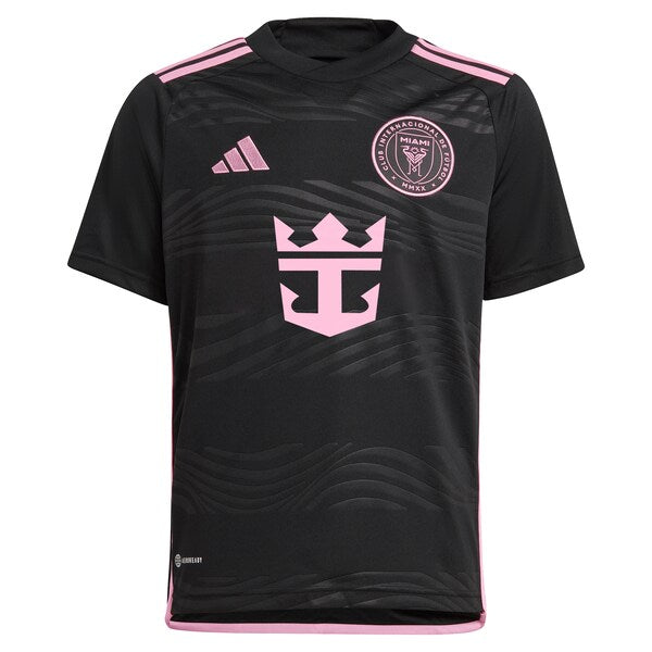 Inter Miami CF adidas Youth 2024 La Noche Replica Custom Jersey - Black