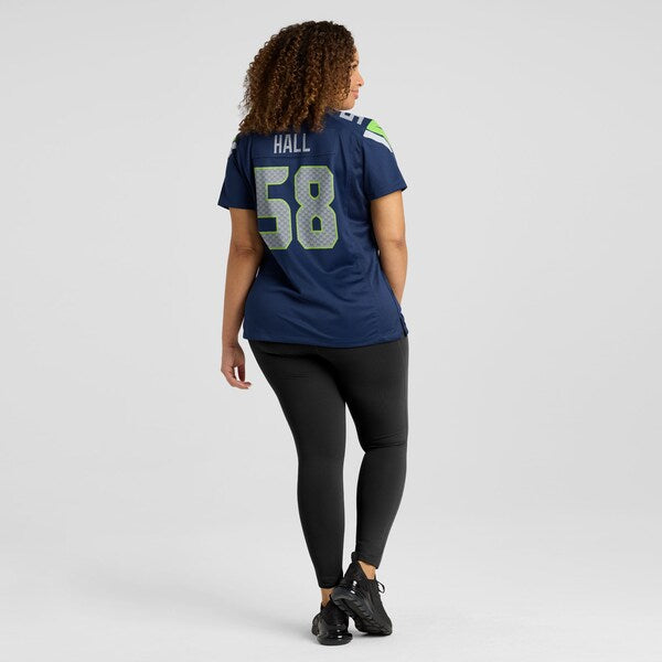 Derick Hall Seattle Seahawks Nike Women's Team Game Jersey -  College Navy/Navy