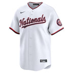Washington Nationals Nike Youth Home Custom Limited Jersey - White