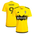 Cucho Hernández Columbus Crew adidas 2024 The Home Kit Replica Player Jersey - Yellow