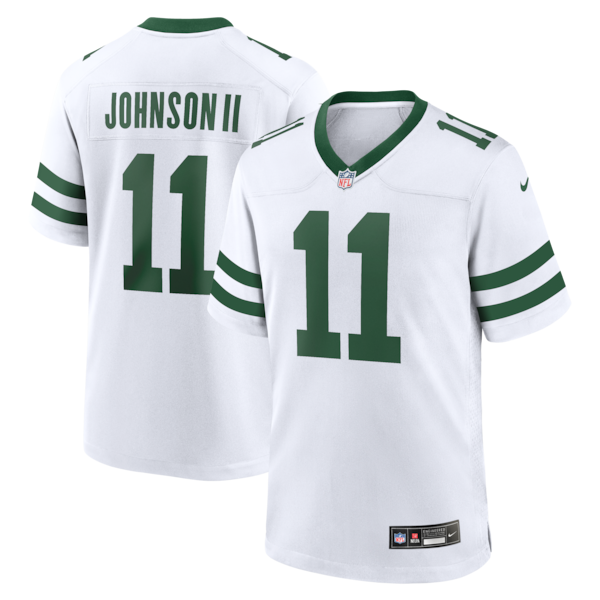 Jermaine Johnson II New York Jets Nike Alternate Game Jersey - Spotlight White/Green