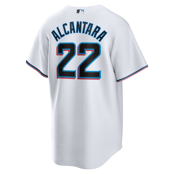 Sandy Alcantara Miami Marlins Nike  Youth Home Replica Jersey - White