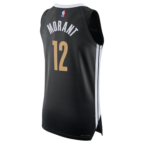 Nike Ja Morant Memphis Grizzlies  Authentic Jersey - City Edition - Black