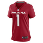 Number 1 Mom Arizona Cardinals Nike Women's Game Jersey - Cardinal