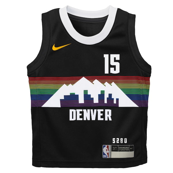 Nikola Jokić Denver Nuggets Nike Toddler 2025/26 City Edition Swingman Jersey - Black