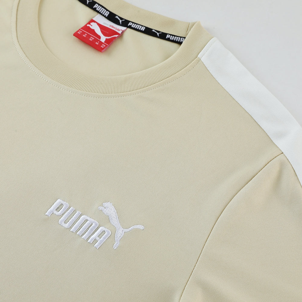 Puma Short Sleeve Training Jersey Set-PD01- Apricot