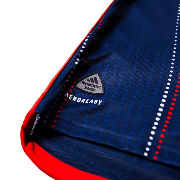 Giacomo Vrioni New England Revolution adidas 2024 Boston Tea Party Authentic Player Jersey – Navy