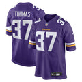 Tavierre Thomas Minnesota Vikings Nike Team Game Jersey -  Purple