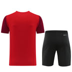 Adidas Short Sleeve Training Jersey Set - AD03- Red