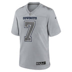 Trevon Diggs Dallas Cowboys Nike Atmosphere Fashion Game Jersey - Gray
