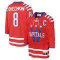 Alexander Ovechkin Washington Capitals Youth 2015 Blue Line Player Jersey - Red