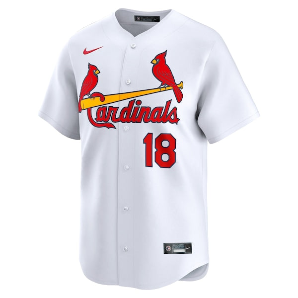 Jordan Walker St. Louis Cardinals Nike Home Limited Player Jersey - White