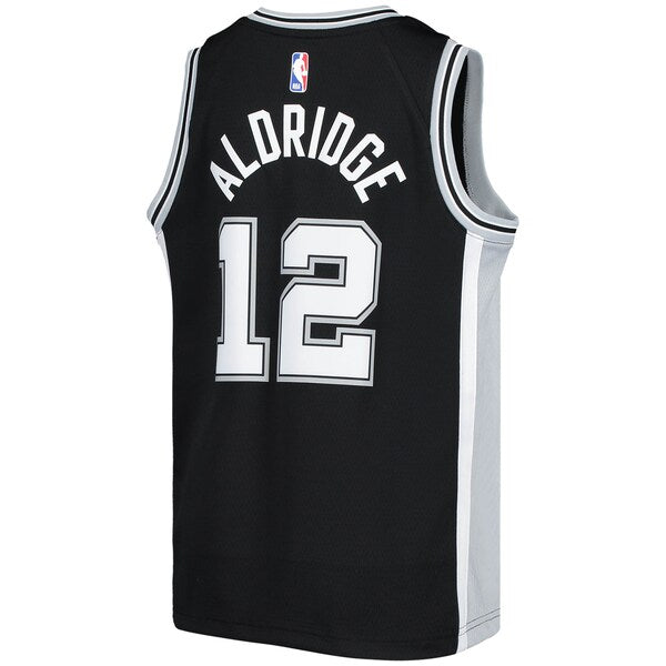 LaMarcus Aldridge San Antonio Spurs Nike Youth Swingman Jersey - Icon Edition - Black