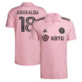 Jordi Alba Ramos Inter Miami CF adidas 2024 The Heart Beat Kit Replica Player Jersey - Pink