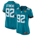 Esezi Otomewo Jacksonville Jaguars Nike Women's Team Game Jersey -  Teal