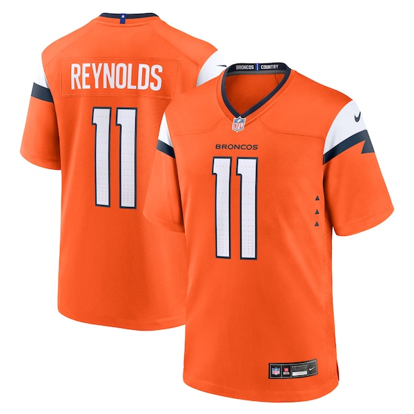 Josh Reynolds Denver Broncos Nike Game Jersey -  Orange