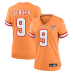 Emeka Egbuka  Tampa Bay Buccaneers Nike Women's 50th Season Game Jersey - Creamsicle/White/Red