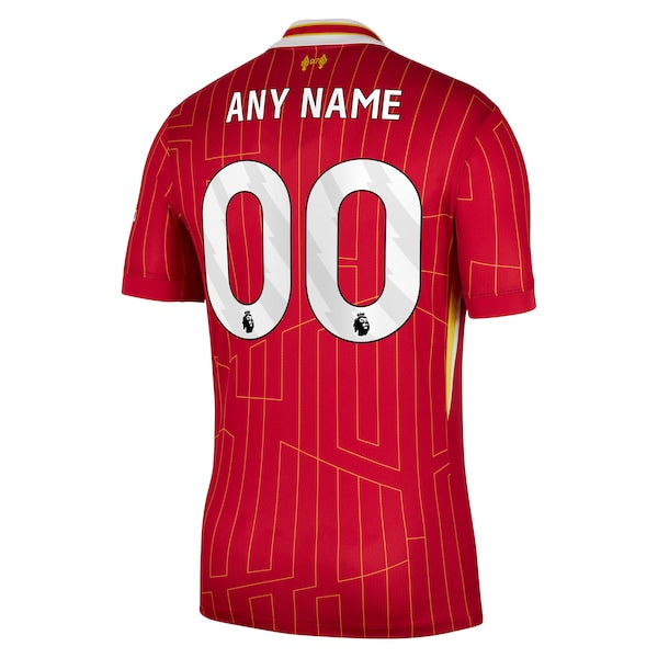 Liverpool Nike 2024/25 Home Custom Replica Jersey - Red