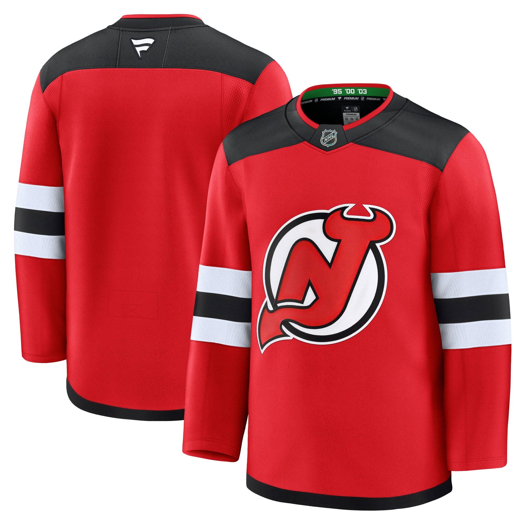 New Jersey Devils  Alternate Premium Jersey - Black/Red/White