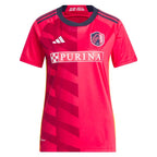 Tim Parker St. Louis City SC adidas Women's 2024 CITY Kit Replica Jersey - Red