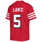 Trey Lance San Francisco 49ers Nike Youth Game Jersey - Scarlet/White