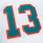 Dan Marino Miami Dolphins 1995 Authentic Throwback Retired Player Jersey - White/Aqua