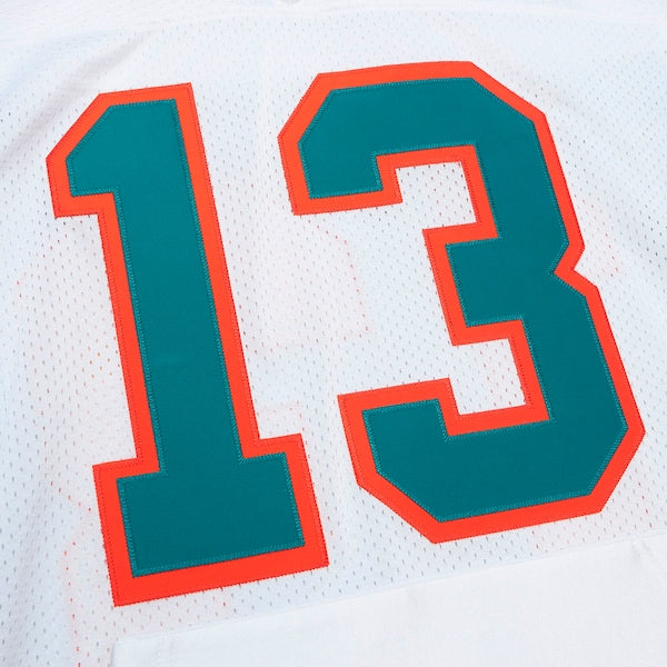 Dan Marino Miami Dolphins 1995 Authentic Throwback Retired Player Jersey - White/Aqua