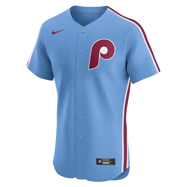 Philadelphia Phillies Nike Alternate Elite Jersey - Light Blue/Cream/White