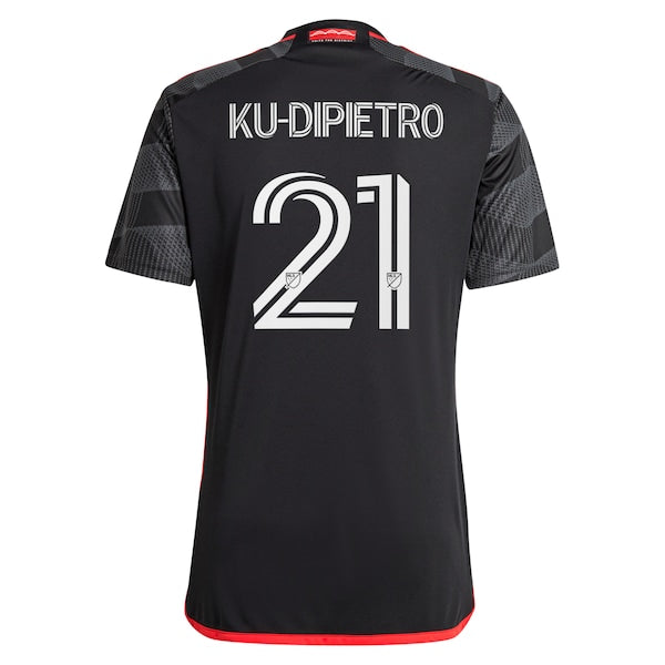 Theodore Ku-Dipietro D.C. United adidas 2024 The Icon Kit Replica Player Jersey – Black