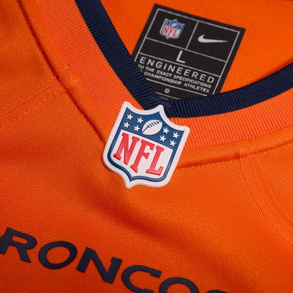 Adam Trautman Denver Broncos Nike Team Game Jersey -  Orange