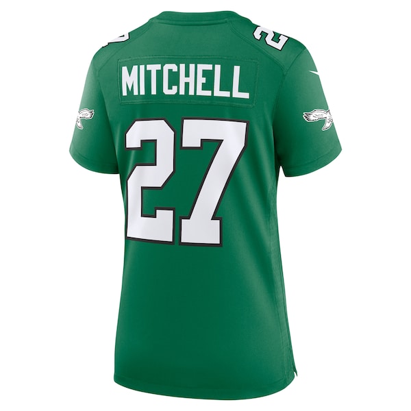 Quinyon Mitchell Philadelphia Eagles Nike Women's Alternate Game Jersey -  Kelly Green/Green