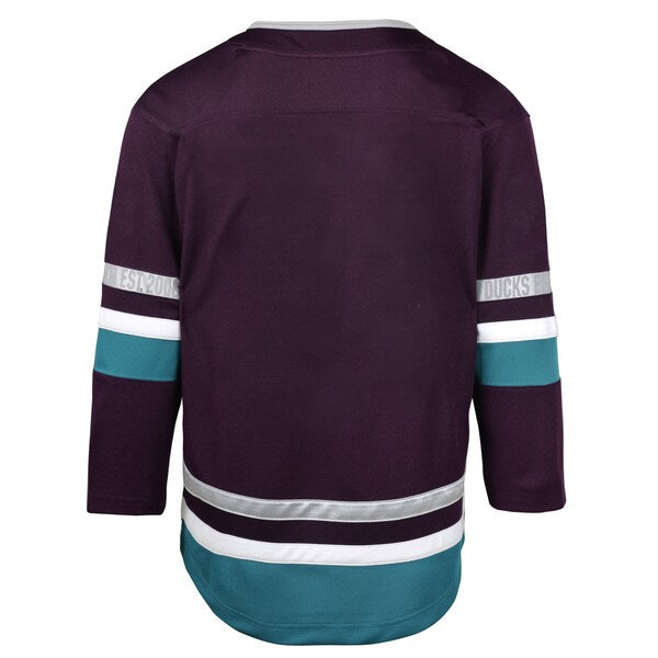 Anaheim Ducks Youth 30th Anniversary Premier Jersey – Purple