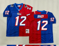 Tom Brady New England Patriots Authentic Split Throwback Retired Player Jersey